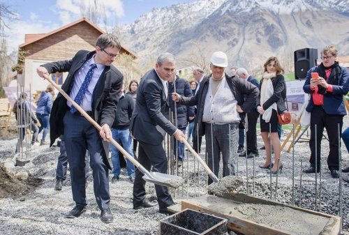 ყაზბეგის ეროვნული პარკში ადმინისტრაციის და ვიზიტორთა ცენტრის მშენებლობა დაიწყო   