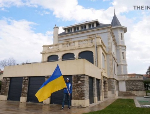 საფრანგეთში აქტივისტებმა პუტინის ქალიშვილის ვილა დაიკავეს 
