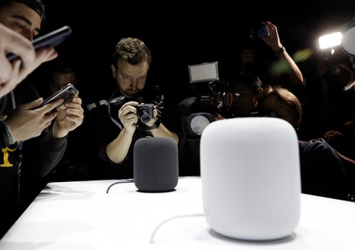 Apple-მა ხმით რეგულირებადი სპიკერი HomePod წარადგინა Apple-მა ხმით რეგულირებადი სპიკერი HomePod წარადგინა