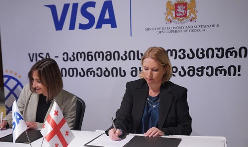 Visa-სთან  მემორანდუმი გაფორმდა 