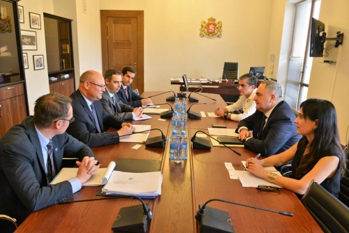 ირაკლი კოვზანაძე სავალუტო ფონდის ტექნიკური დახმარების მისიის ხელმძღვანელს შეხვდა