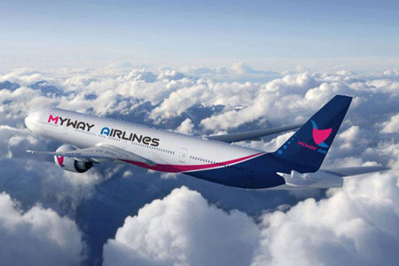 Myway Airlines 2019 წელს ავიაპარკს 2 ახალ თვითმფრინავს დაამატებს