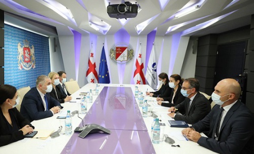 ფინანსთა და ეკონომიკის მინისტრები EBRD-ის მმართველ დირექტორს შეხვდნენ
