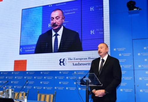 ალიევი: „აზერბაიჯანმა ევროპის ენერგეტიკული რუკის შეცვლა შეძლო“