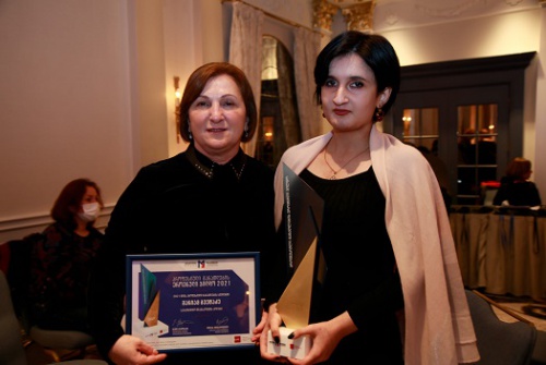 სარკინიგზო ტრანსპორტის კოლეჯის სტუდენტი მარიამ გვეტაძე გამარჯვებულია 