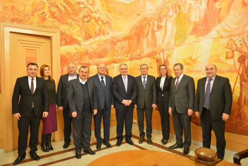 ირაკლი კოვზანაძე სომხეთის რესპუბლიკის ეროვნული ასამბლეის წევრებს შეხვდა