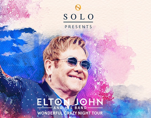 SOLO  და Eastern Promotions წარმოგიდგენთ ლეგენდარული  ელტონ ჯონისა და მისი ბენდის კონცერტს