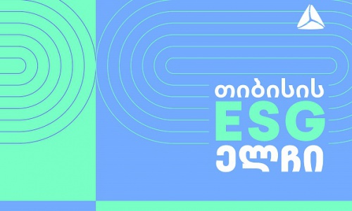თიბისი ESG ელჩს წყებს