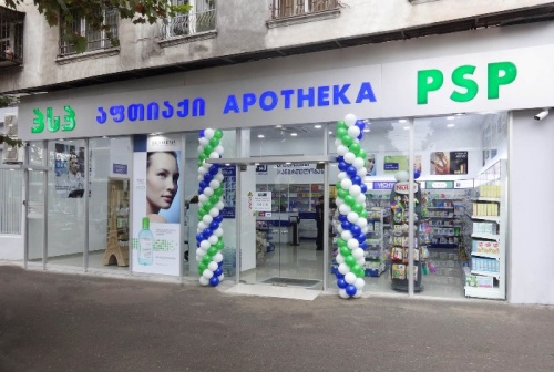 PSP სააფთიაქო ქსელის გაფართოებას განაგრძობს