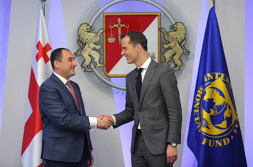 საქართველოს სავალუტო ფონდის ალტერნატიული აღმასრულებელი დირექტორი სტუმრობს