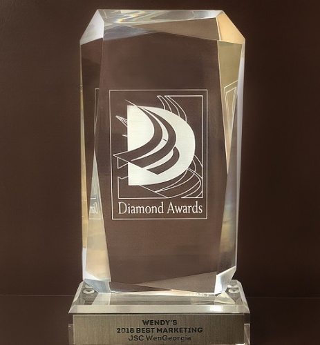 ვენდის  საქართველომ ტოკიოში  Diamond Award 2018  -ზე მარკეტინში ყველაზე მაღალი ჯილდო მიიღო