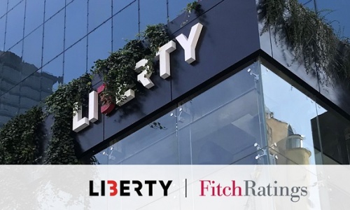 ლიბერთი Fitch-ის B+ რეიტინგზე აცხადებს, გაუმჯობესებული პროგნოზით